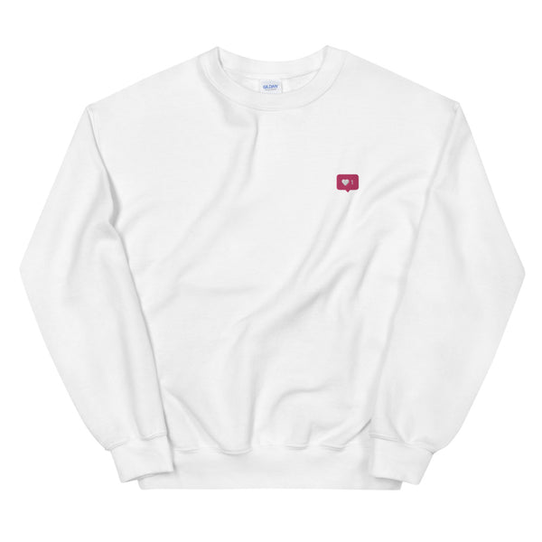 +1 Like Sweater (Embroidered)